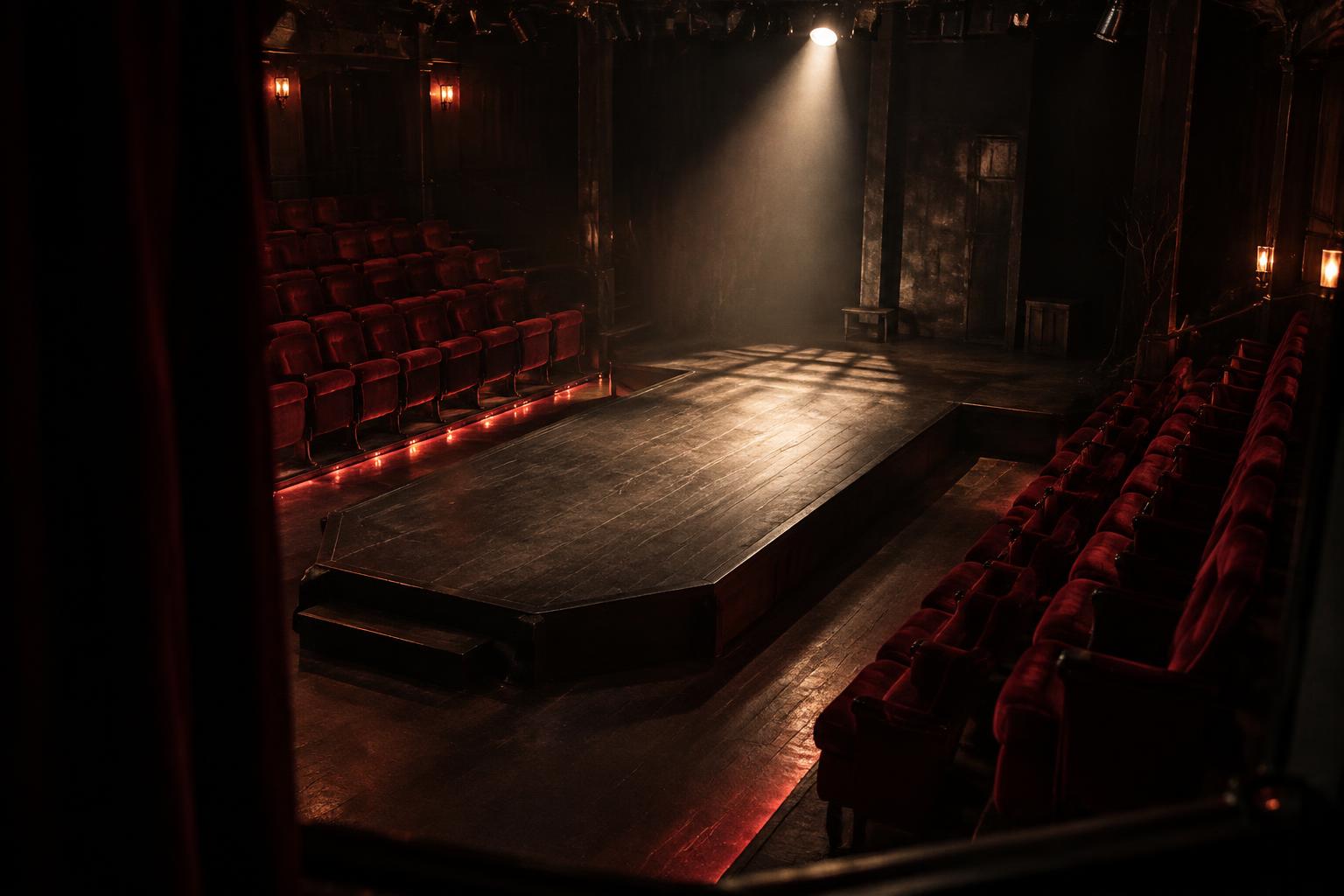 Nasza sala: scena między dwiema widowniami